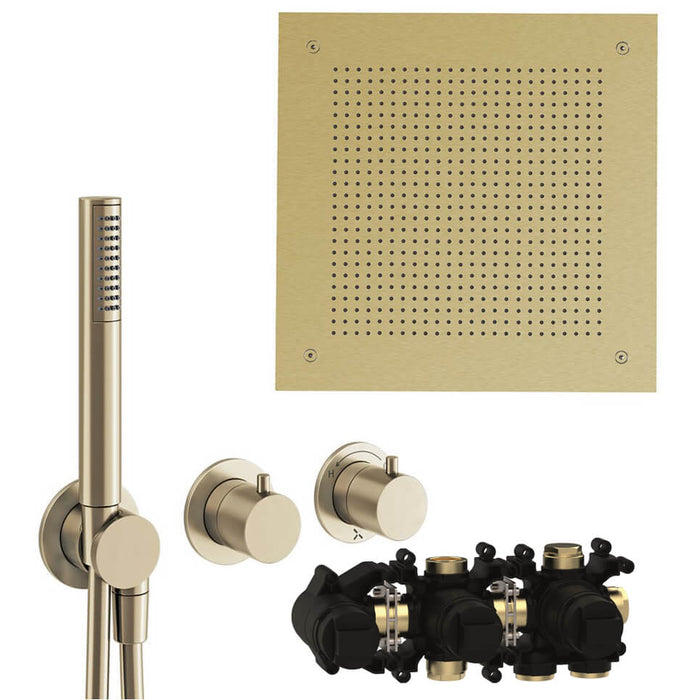 Crosswater Module Plus Shower Set 6 with Ceiling Shower & Handset