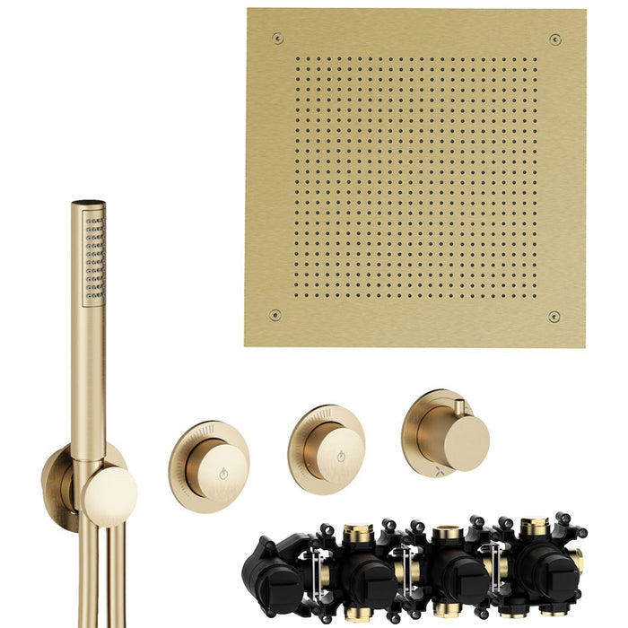 Crosswater Module Plus Shower Set 7 with Ceiling Shower & Handset