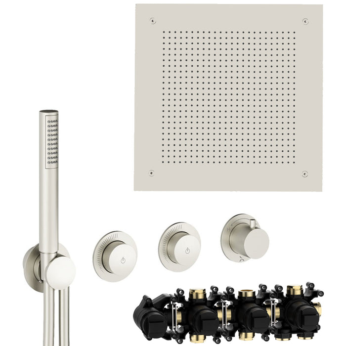 Crosswater Module Plus Shower Set 7 with Ceiling Shower & Handset