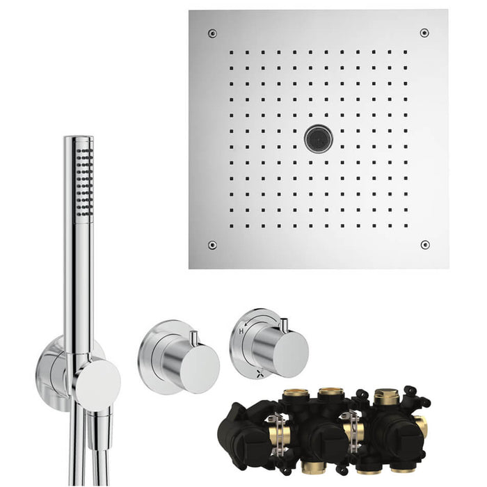Crosswater Module Plus Shower Set 9 with Ceiling Shower & Handset