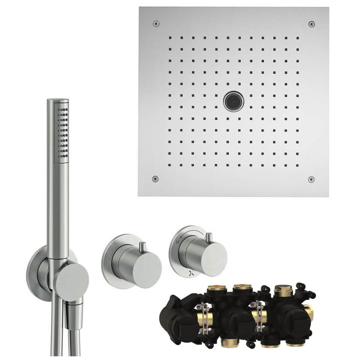Crosswater Module Plus Shower Set 9 with Ceiling Shower & Handset