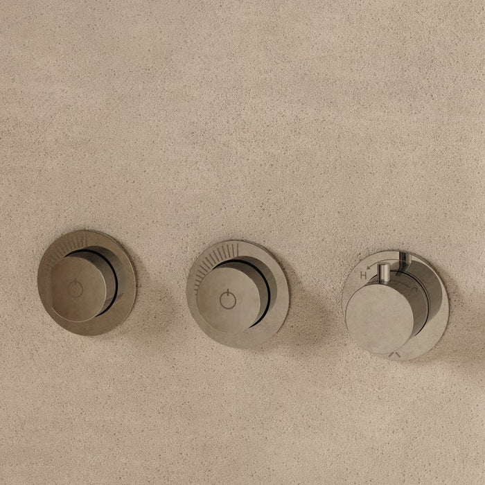 Crosswater Module MRPO 2 Outlet Thermostatic Concealed Shower Valve With Trim set And Rough
