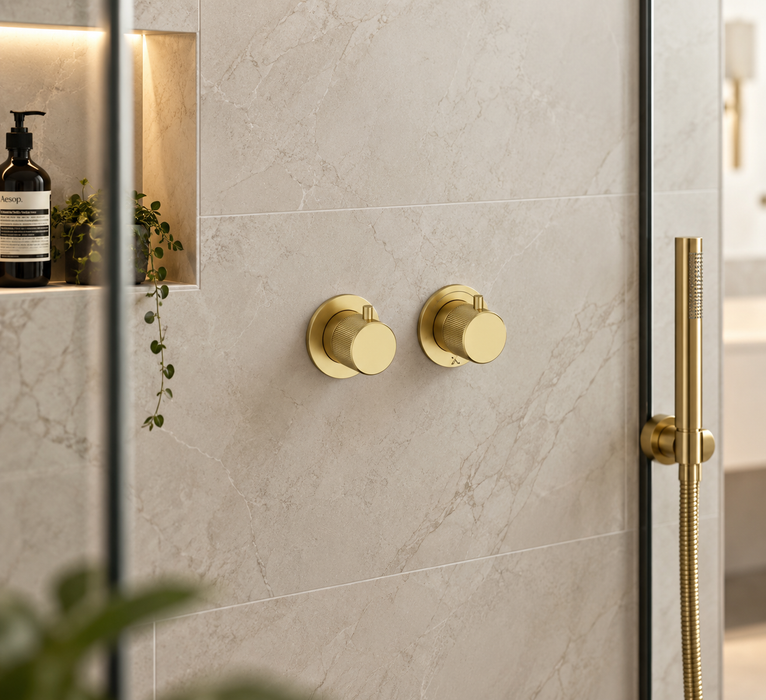 Crosswater Module 3ONE6  3 Outlet Thermostatic Concealed Shower Valve With Diverter Trim set