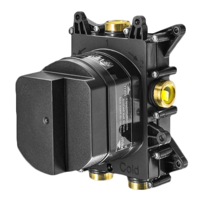 Crosswater Belgravia Multi-Flow 2 Outlet Thermostatic Concealed Shower Valve With Crossbox