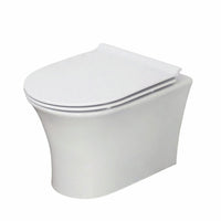 Scudo Deia Rimless Wall Hung Toilet with Soft Close Seat