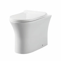 Scudo Deia Rimless Comfort Height Back To Wall Toilet with Soft Close Seat