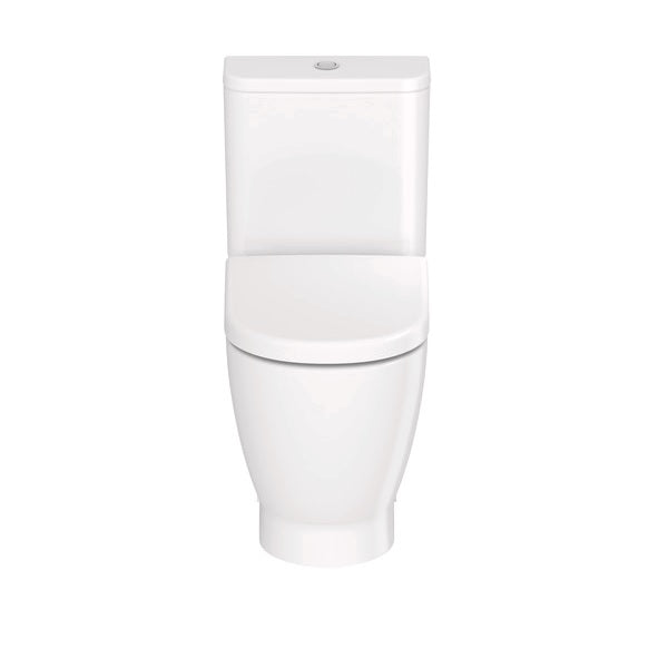 Duravit D-Code Rimless Close Coupled Toilet with Cistern and Soft Close Seat