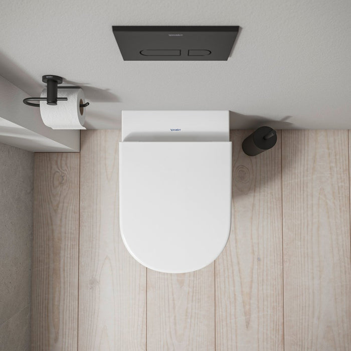 Duravit D-Code Rimless Wall Hung Toilet with Soft Close Seat