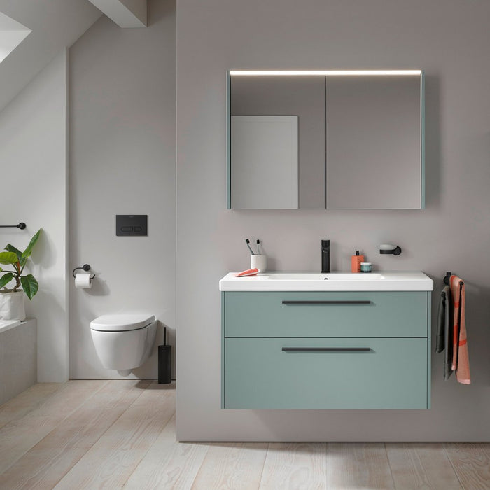 Duravit D-Code Rimless Wall Hung Toilet with Soft Close Seat