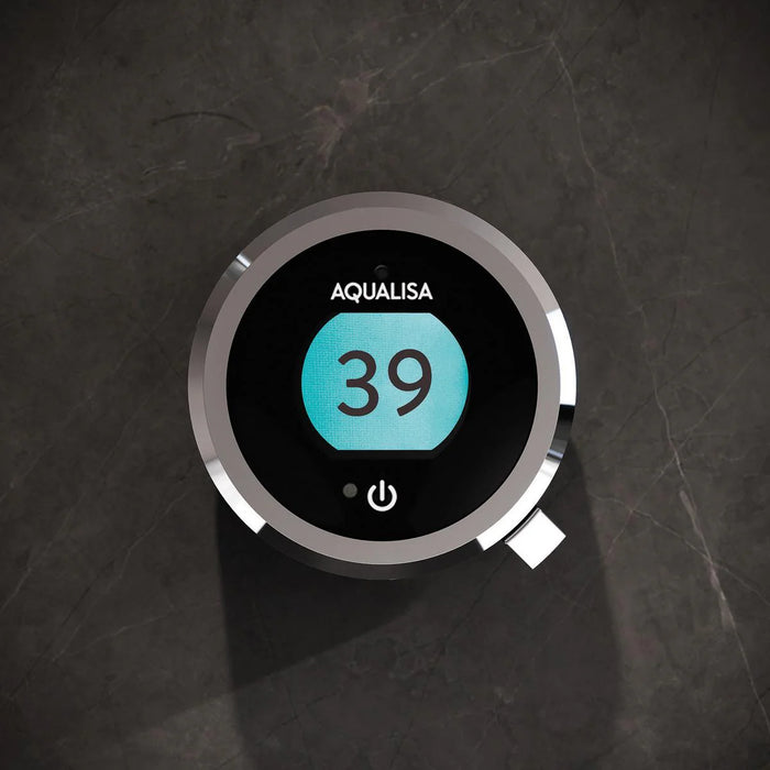 Aqualisa Optic Q Smart Digital Shower Concealed with Adjustable Head - High Pressure/Combi
