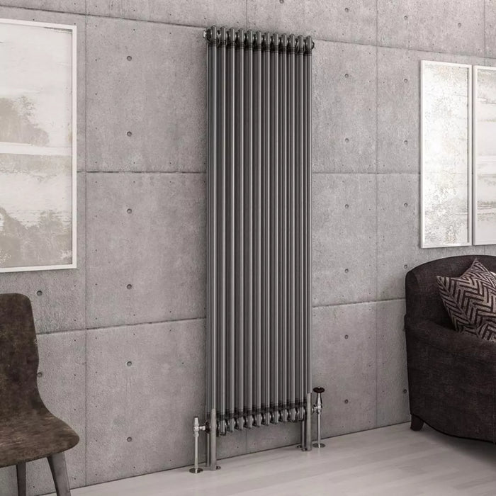 Eastbrook Imperia 2 Column Radiator Bare Metal