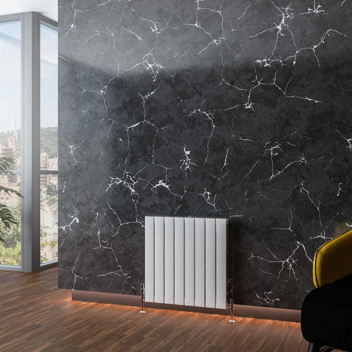 Eastbrook Addington Type 10 Vertical Aluminium Designer Radiator - Gloss White