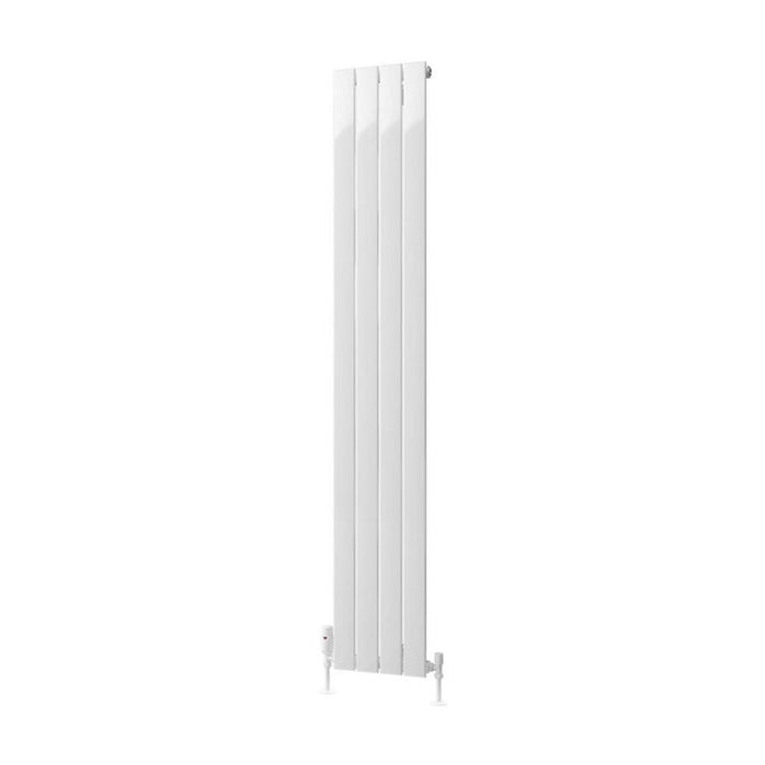 Eastbrook Addington Type 10 Vertical Aluminium Designer Radiator - Gloss White