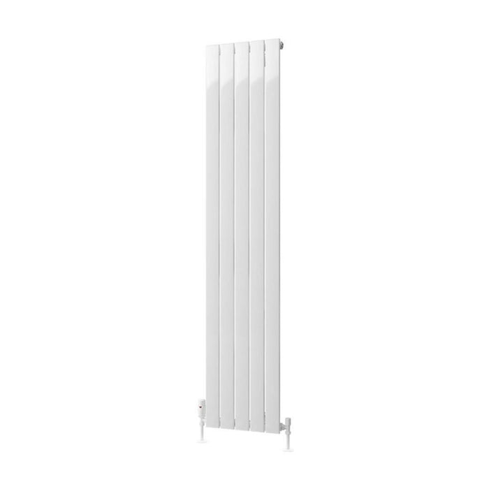 Eastbrook Addington Type 10 Vertical Aluminium Designer Radiator - Gloss White