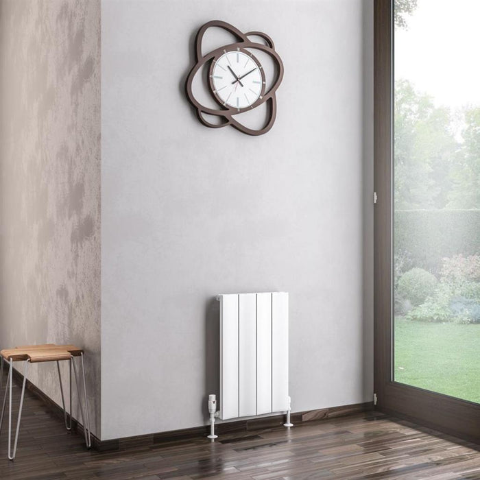 Eastbrook Fairford Aluminium Vertical Designer Radiator - Matt White
