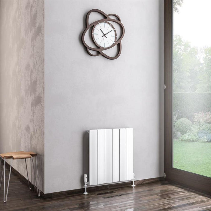 Eastbrook Fairford Aluminium Vertical Designer Radiator - Matt White