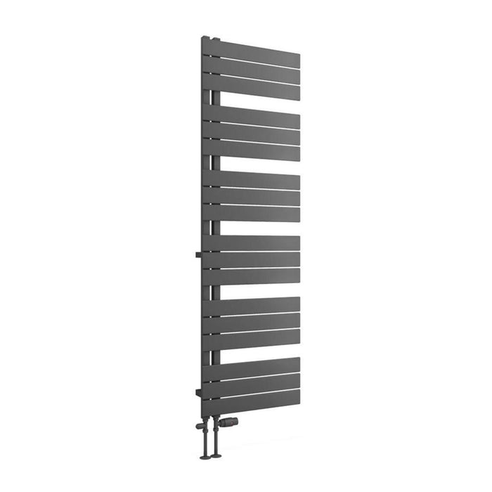 Eastbrook Helmsley Vertical Designer Heated Towel Rail - Matt Anthracite