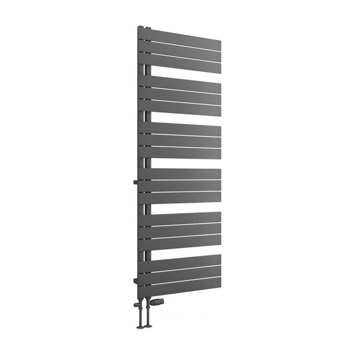 Eastbrook Helmsley Vertical Designer Heated Towel Rail - Matt Anthracite