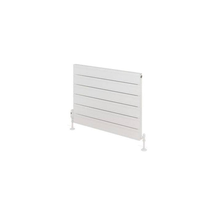 Eastbrook Berkeley Aluminium Horizontal Designer Radiator - Matt White