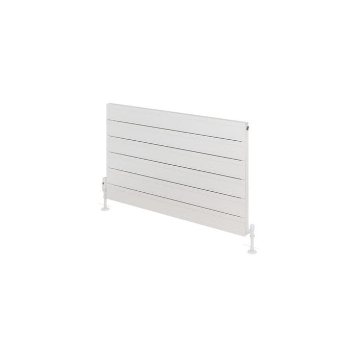 Eastbrook Berkeley Aluminium Horizontal Designer Radiator - Matt White