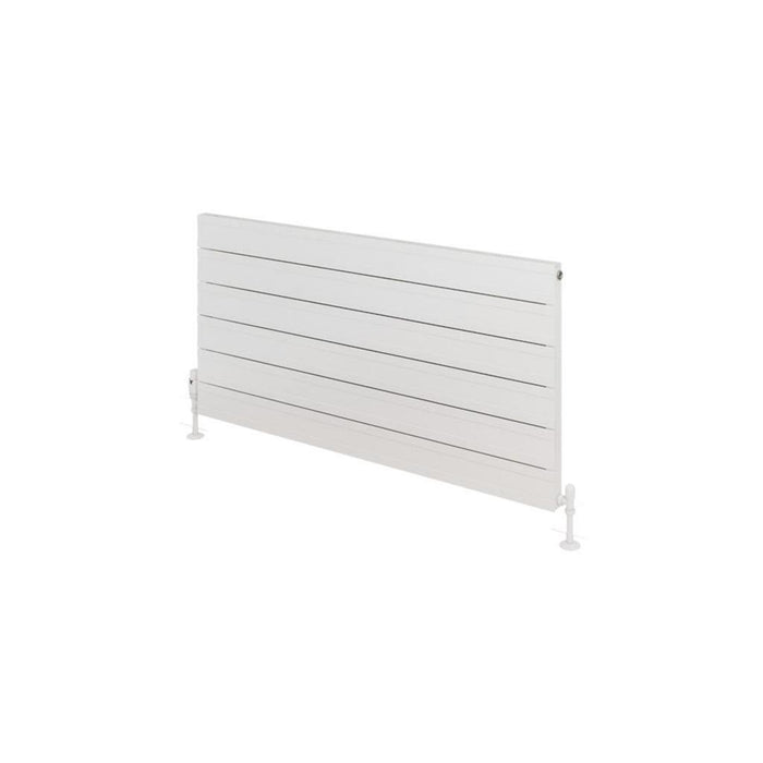 Eastbrook Berkeley Aluminium Horizontal Designer Radiator - Matt White