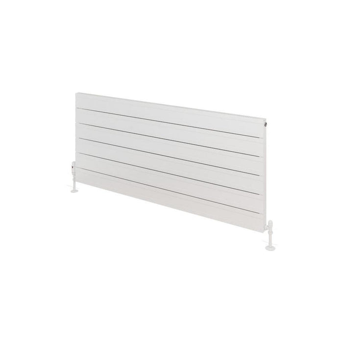 Eastbrook Berkeley Aluminium Horizontal Designer Radiator - Matt White