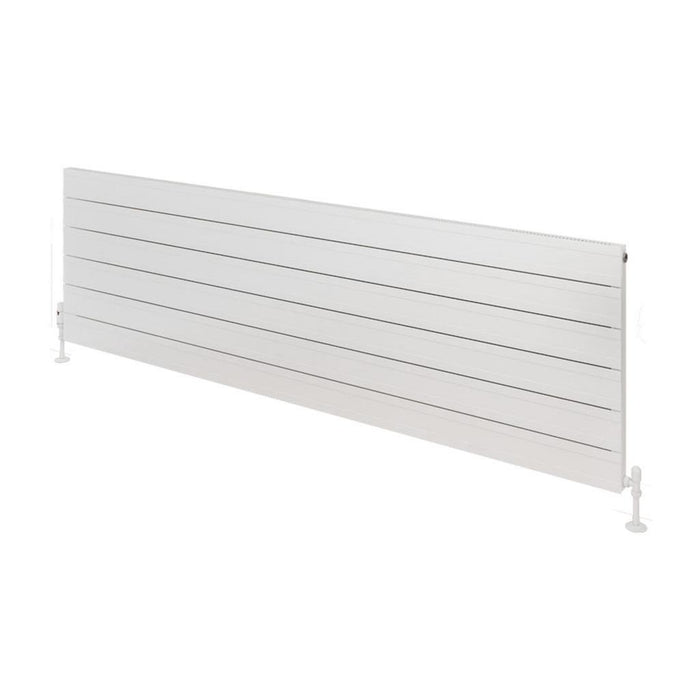 Eastbrook Berkeley Aluminium Horizontal Designer Radiator - Matt White