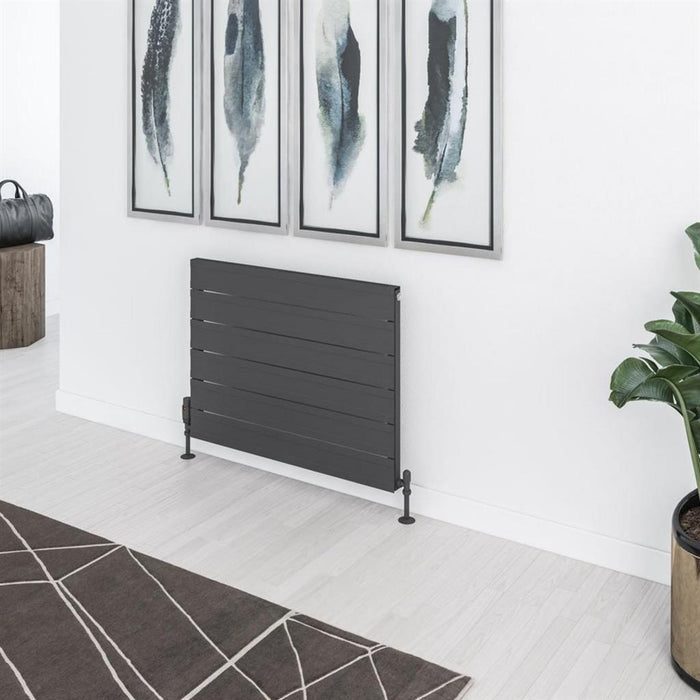 Eastbrook Berkeley Aluminium Horizontal Designer Radiator - Matt Anthracite