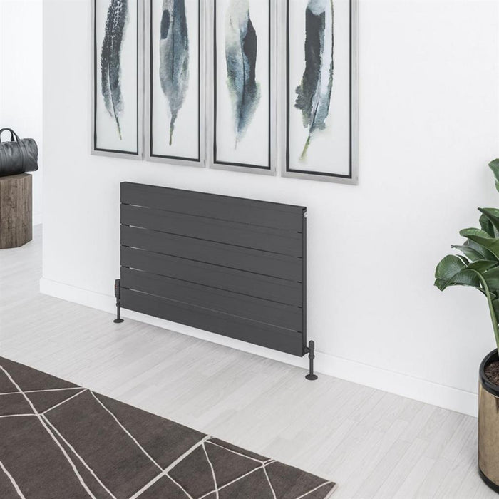 Eastbrook Berkeley Aluminium Horizontal Designer Radiator - Matt Anthracite