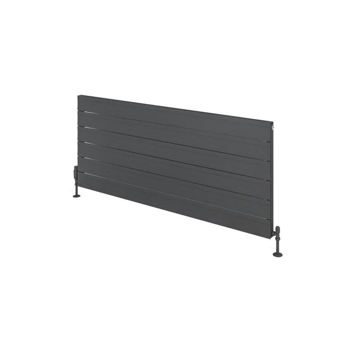 Eastbrook Berkeley Aluminium Horizontal Designer Radiator - Matt Anthracite