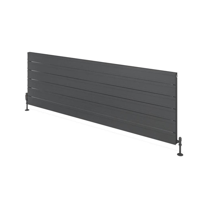 Eastbrook Berkeley Aluminium Horizontal Designer Radiator - Matt Anthracite