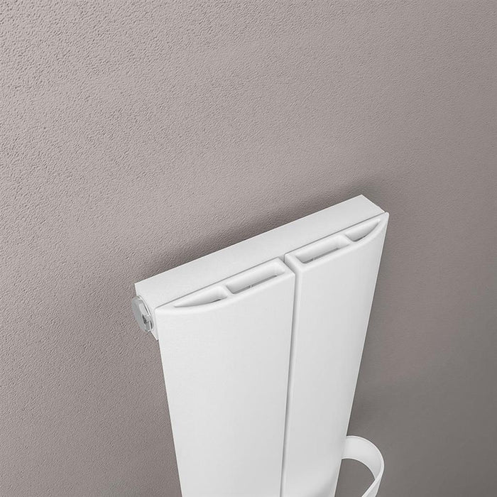 Eastbrook Preston Aluminium Vertical Designer Radiator - Matt White