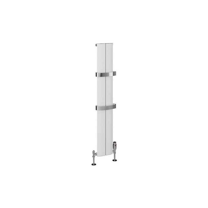 Eastbrook Preston Aluminium Vertical Designer Radiator - Matt White