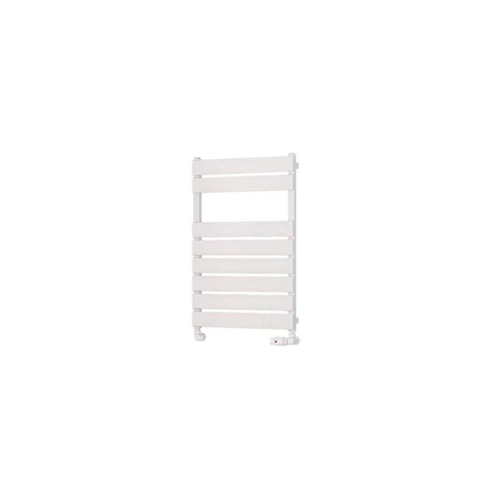 Eastbrook Deddington Vertical Designer Heated Towel Rail - Gloss White