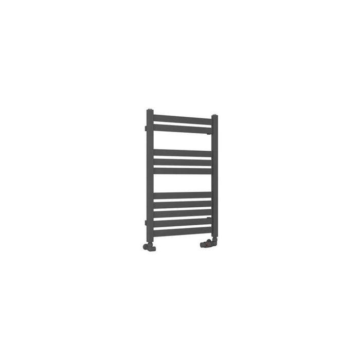 Eastbrook Defford Vertical Designer Straight Heated Towel Rail - Matt Anthracite