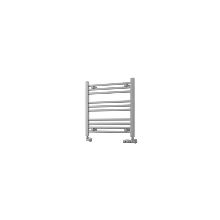 Eastbrook Wingrave Straight Heated Towel Rail - Matt Grey