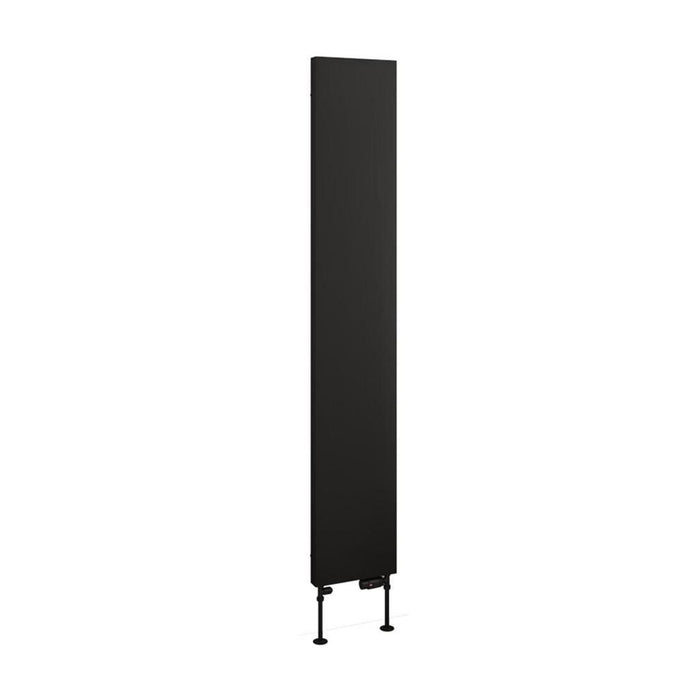 Eastbrook Wingrave Vertical Flat Panel Designer Radiator - Matt Black