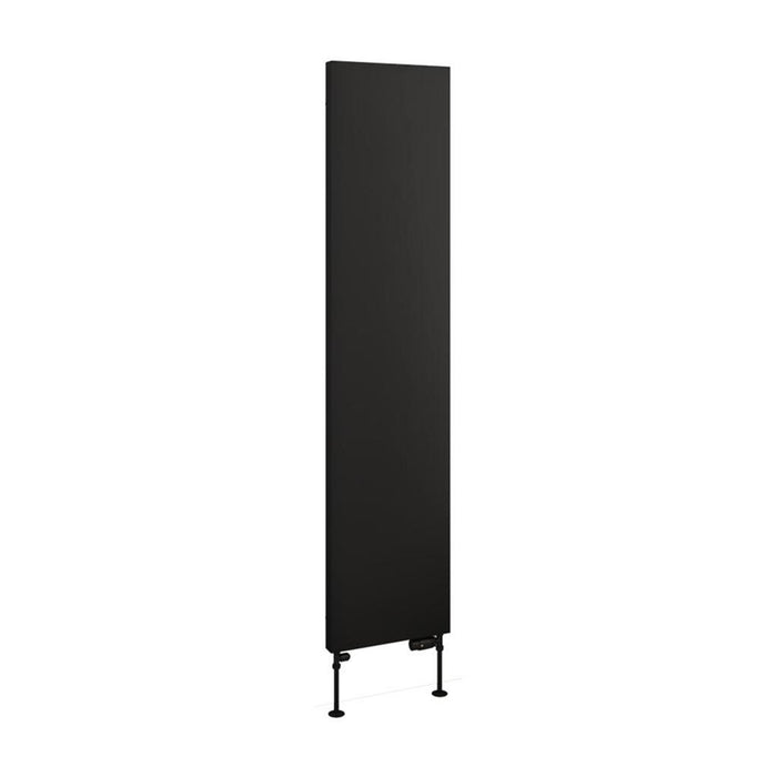 Eastbrook Wingrave Vertical Flat Panel Designer Radiator - Matt Black