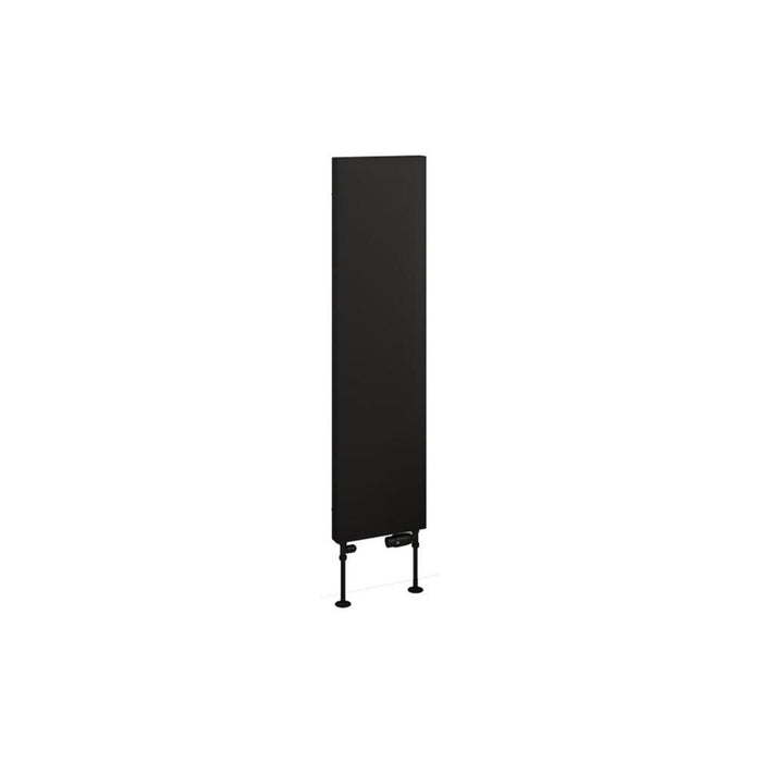 Eastbrook Wingrave Vertical Flat Panel Designer Radiator - Matt Black