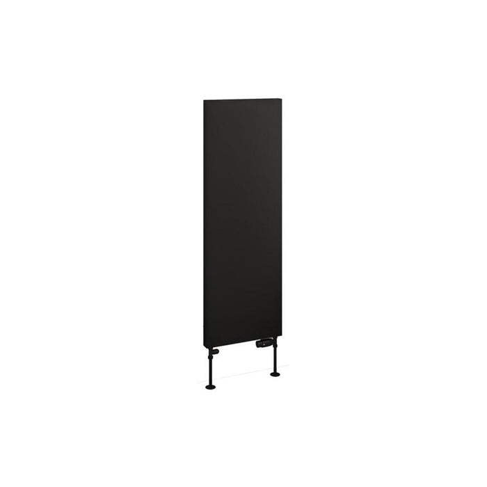 Eastbrook Wingrave Vertical Flat Panel Designer Radiator - Matt Black