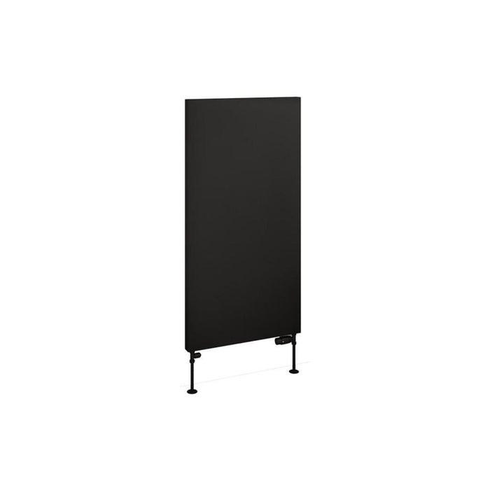 Eastbrook Wingrave Vertical Flat Panel Designer Radiator - Matt Black