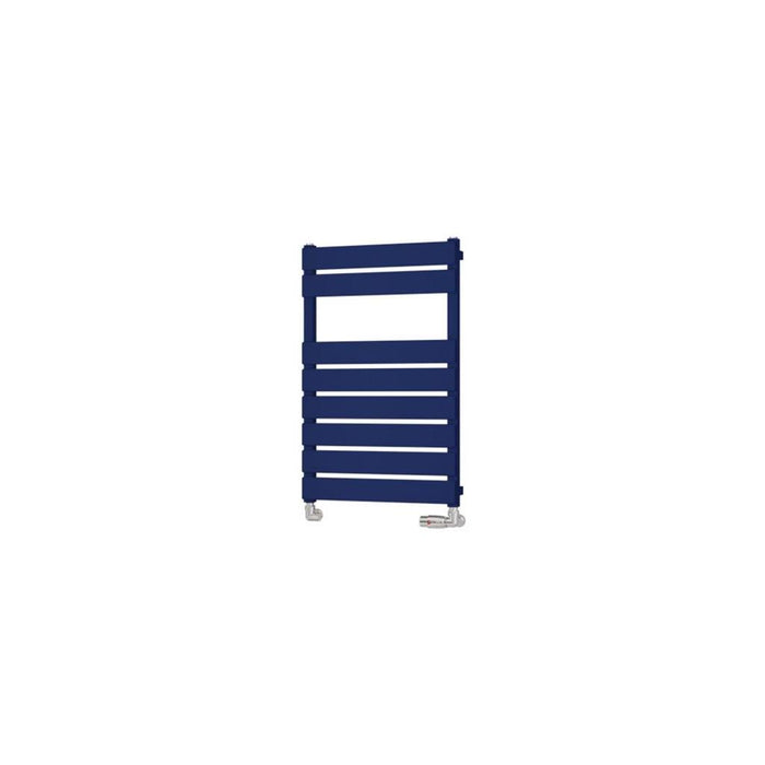 Eastbrook Deddington Vertical Designer Heated Towel Rail - Matt Cobalt Blue