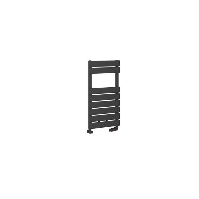 Eastbrook Addington Type 10 Vertical Designer Heated Towel Rail - Matt Anthracite