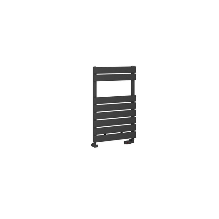 Eastbrook Addington Type 10 Vertical Designer Heated Towel Rail - Matt Anthracite