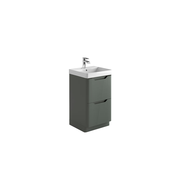 Scudo Ella 2 Drawer Floorstanding Vanity Unit with Basin