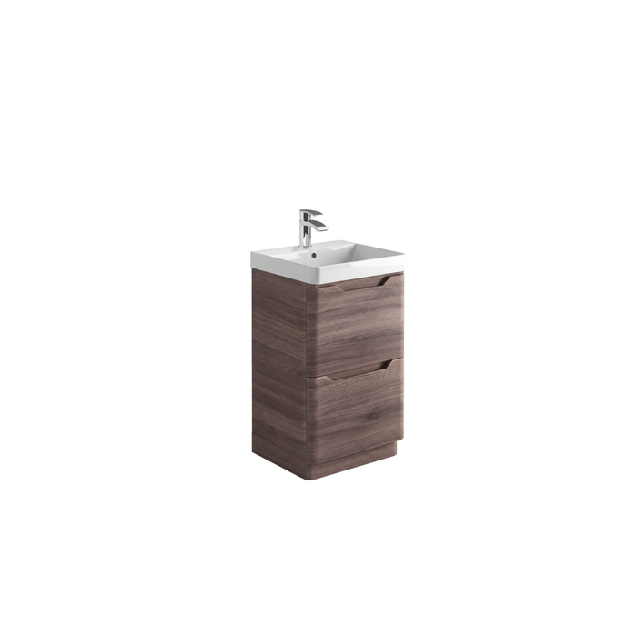 Scudo Ella 2 Drawer Floorstanding Vanity Unit with Basin