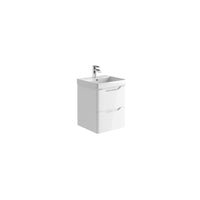 Scudo Ella 2 Drawer Wall Hung Vanity Unit with Basin