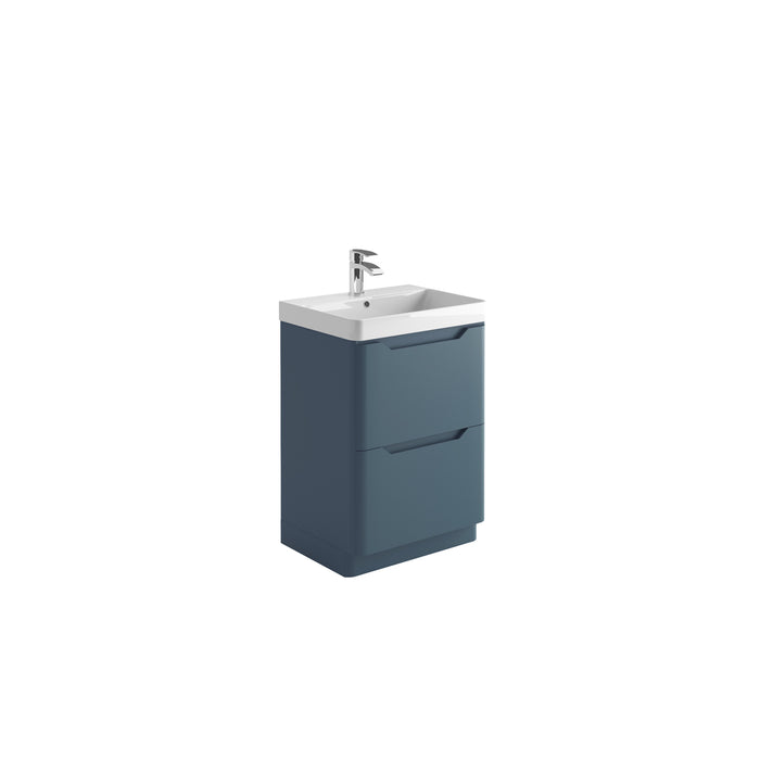 Scudo Ella 2 Drawer Floorstanding Vanity Unit with Basin