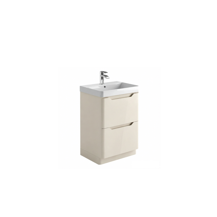 Scudo Ella 2 Drawer Floorstanding Vanity Unit with Basin