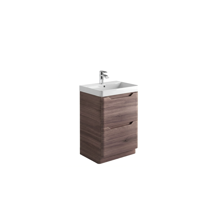 Scudo Ella 2 Drawer Floorstanding Vanity Unit with Basin
